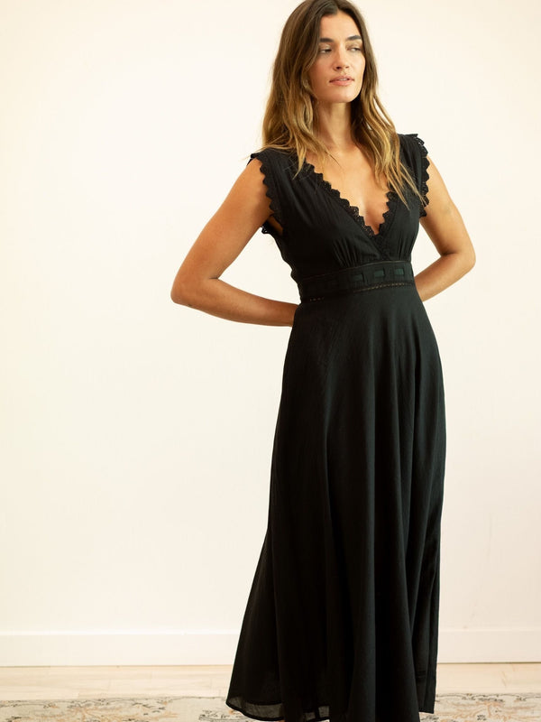 Jemma Dress in Black — view 4