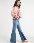 MILLE Clothing Jesse Top in Sugarplum Plaid