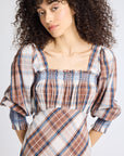 MILLE Clothing Joan Dress in Highland Plaid