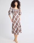 MILLE Clothing Joan Dress in Highland Plaid