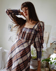 MILLE Clothing Joan Dress in Highland Plaid