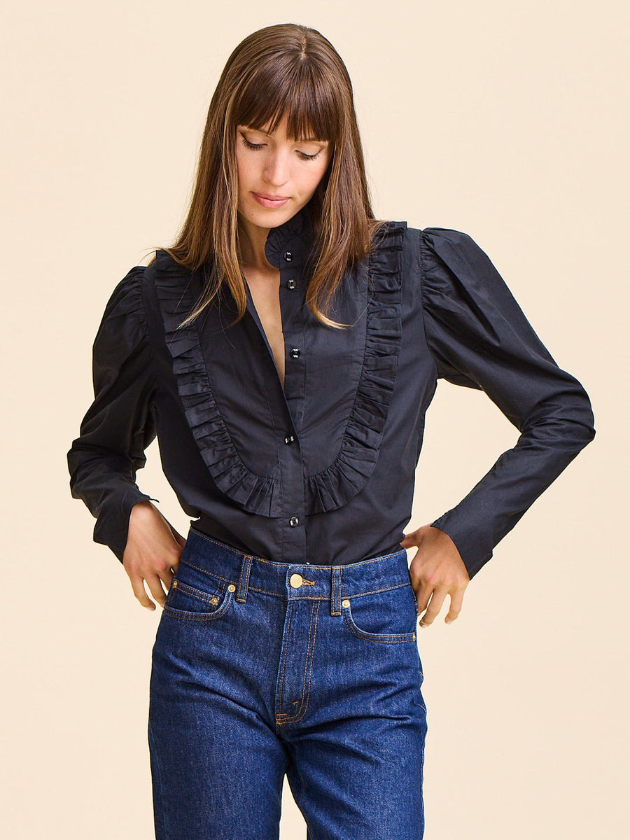 Jolie Top in Black – MILLE