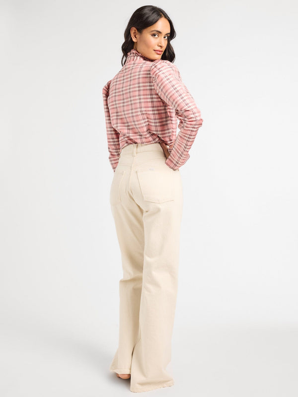 Jolie Top in Sugarplum Taffeta — view 6