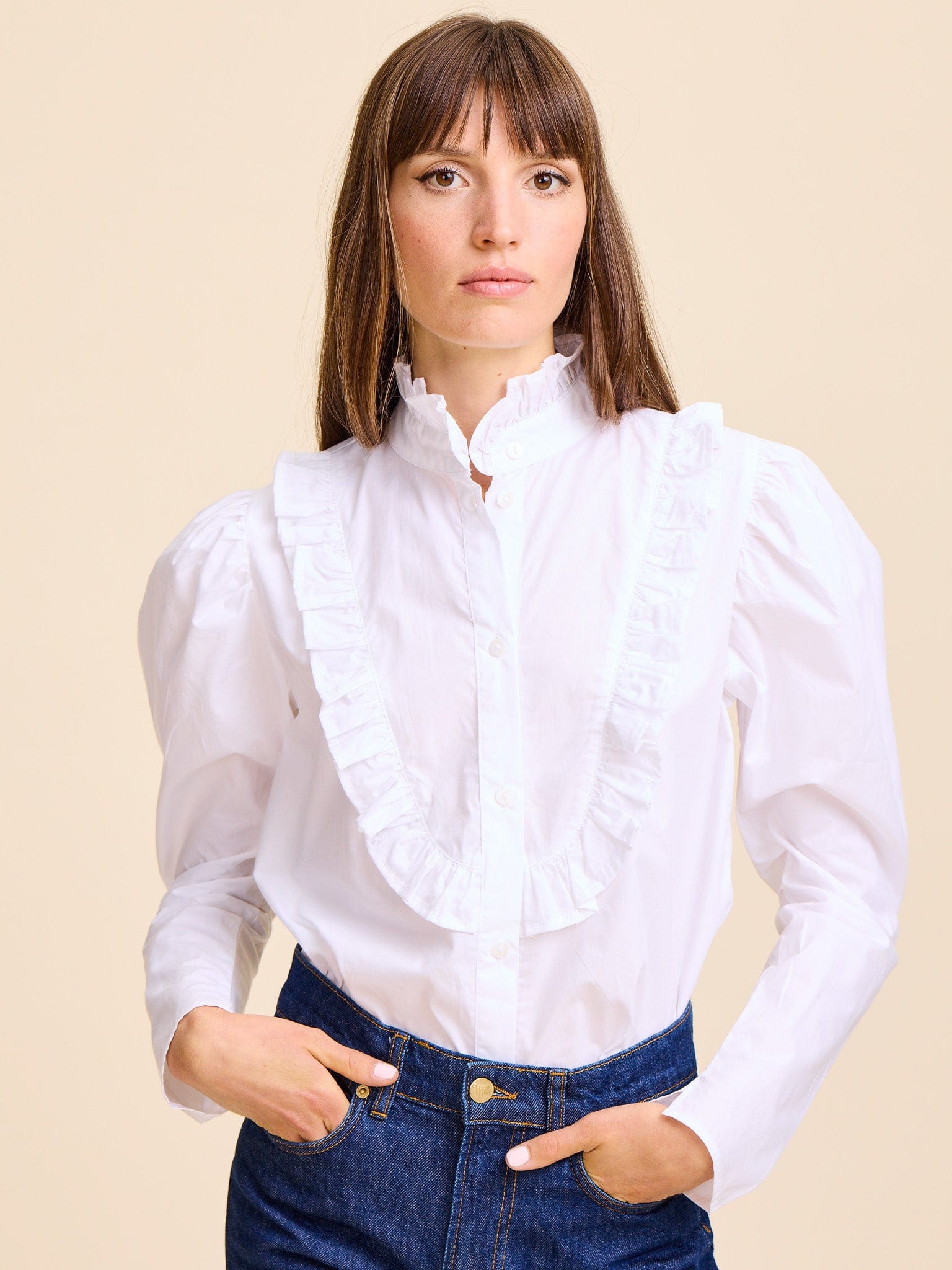 MILLE Clothing Jolie Top in White