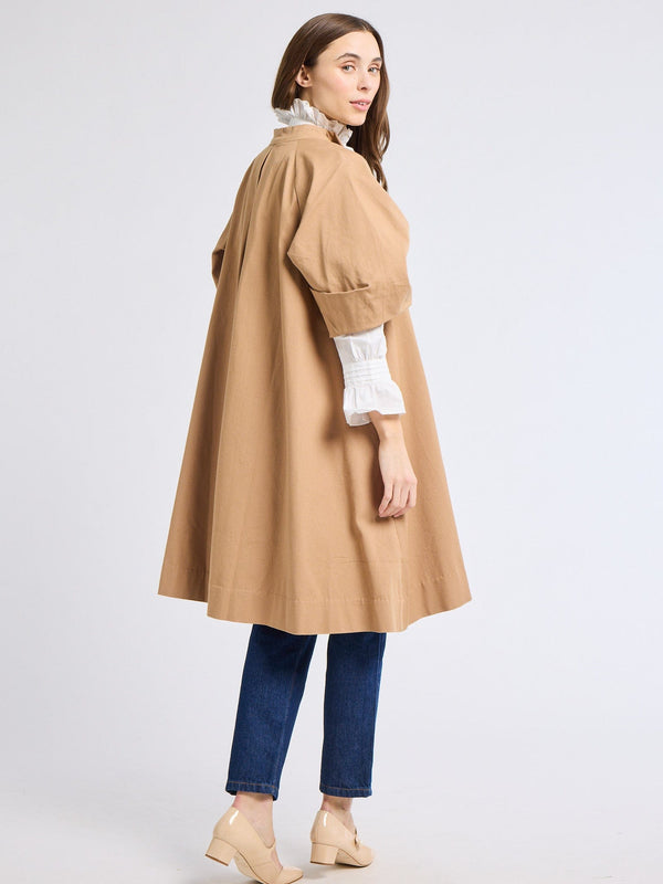 Josephine Coat in Almond — view 7