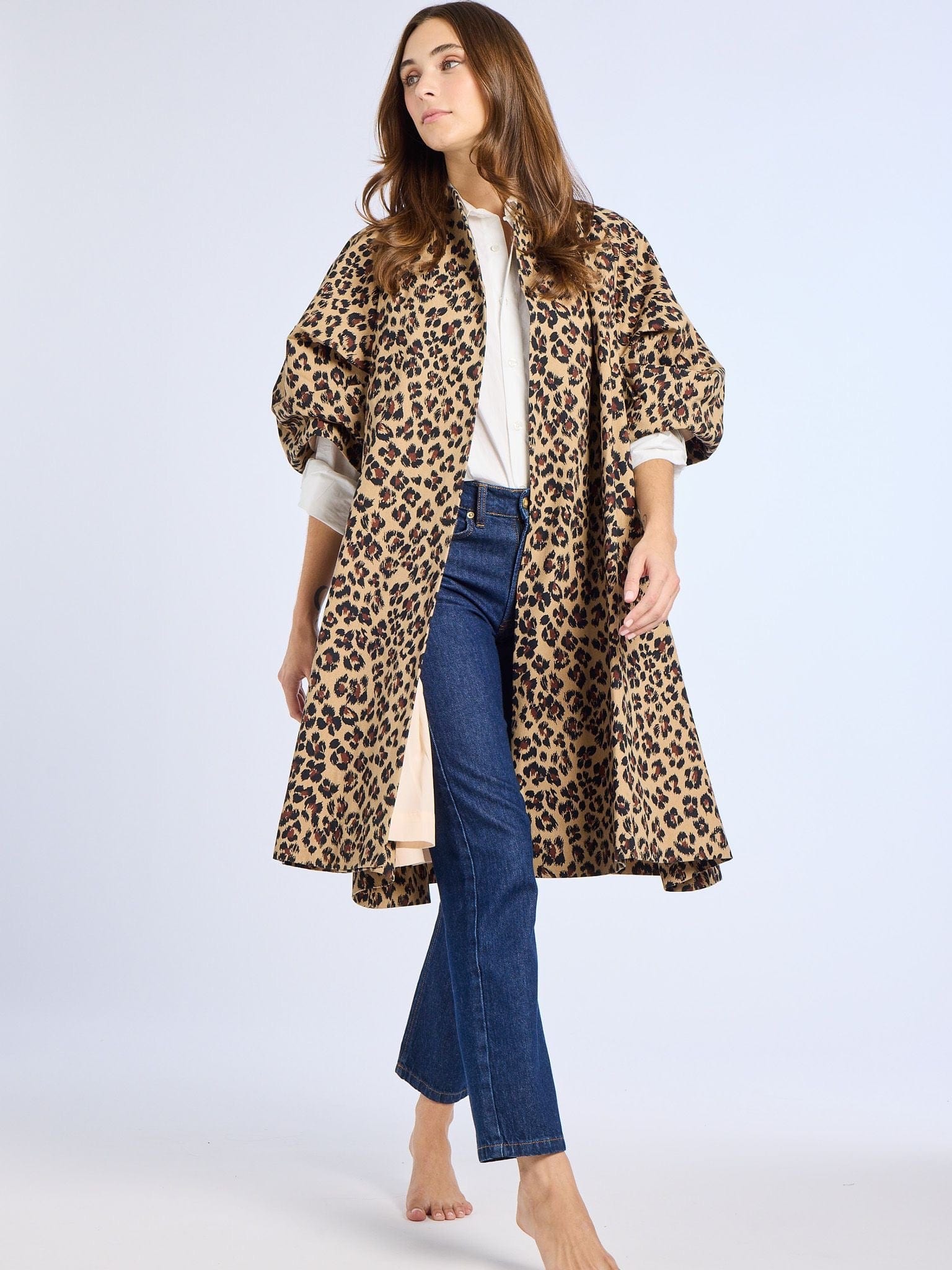 MILLE Clothing Josephine Coat in Cheetah