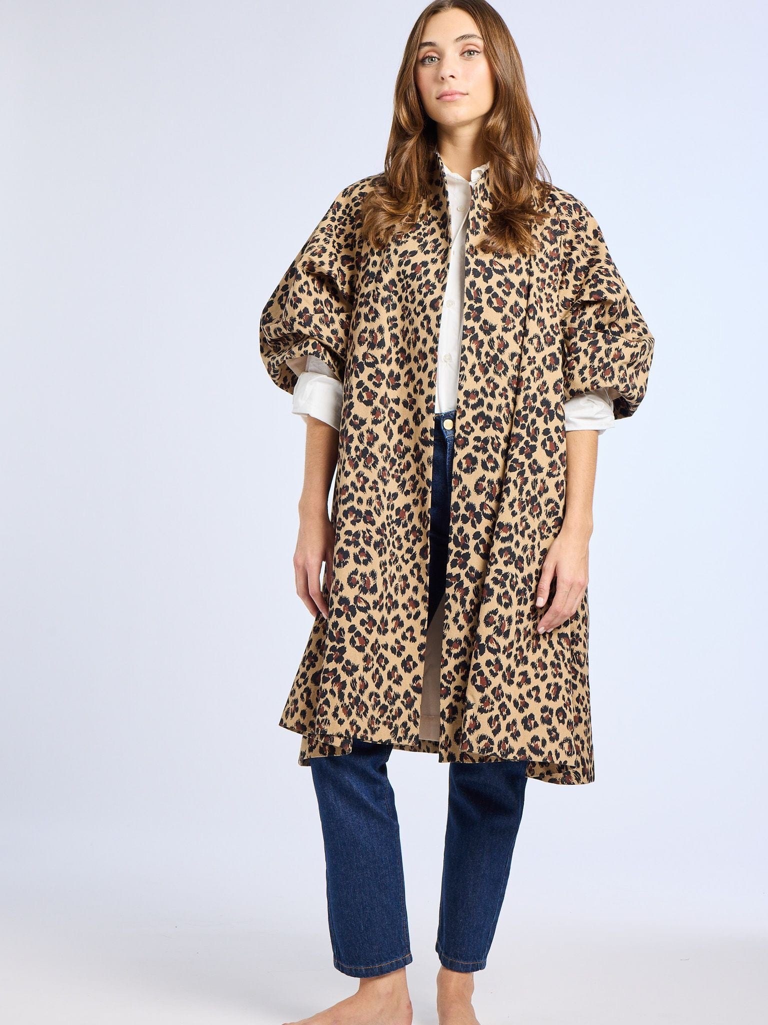 MILLE Clothing Josephine Coat in Cheetah