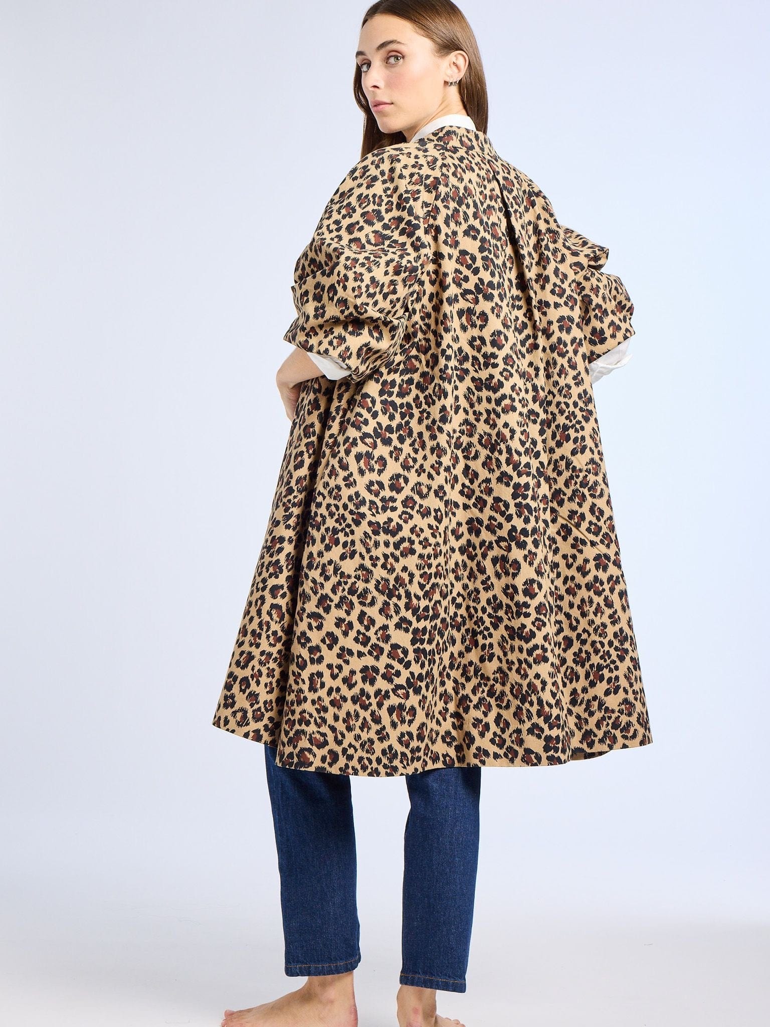 MILLE Clothing Josephine Coat in Cheetah