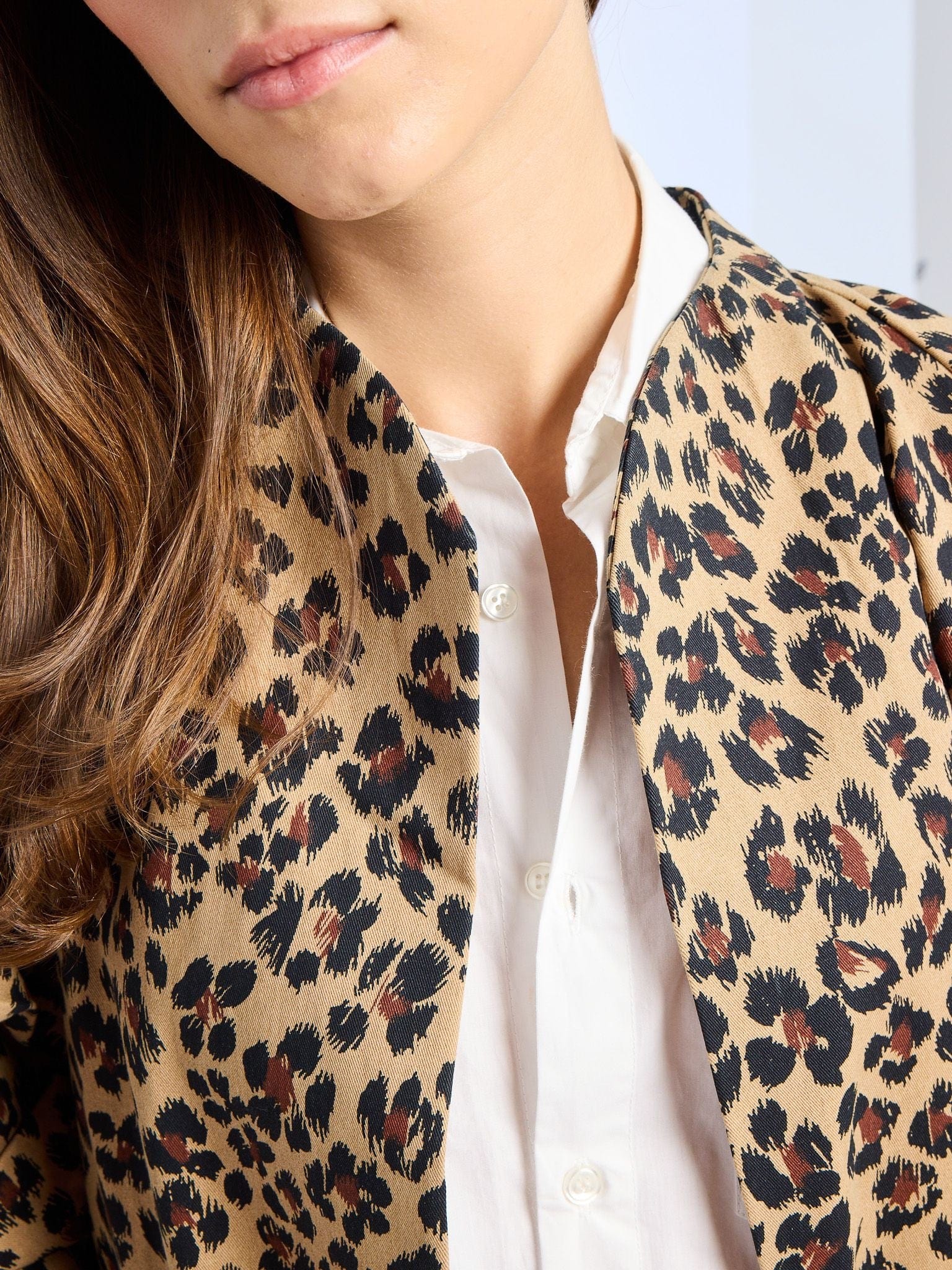 MILLE Clothing Josephine Coat in Cheetah