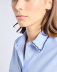 MILLE Clothing Julien Top in Ciel