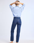 MILLE Clothing Julien Top in Ciel