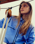 MILLE Clothing Julien Top in Ciel