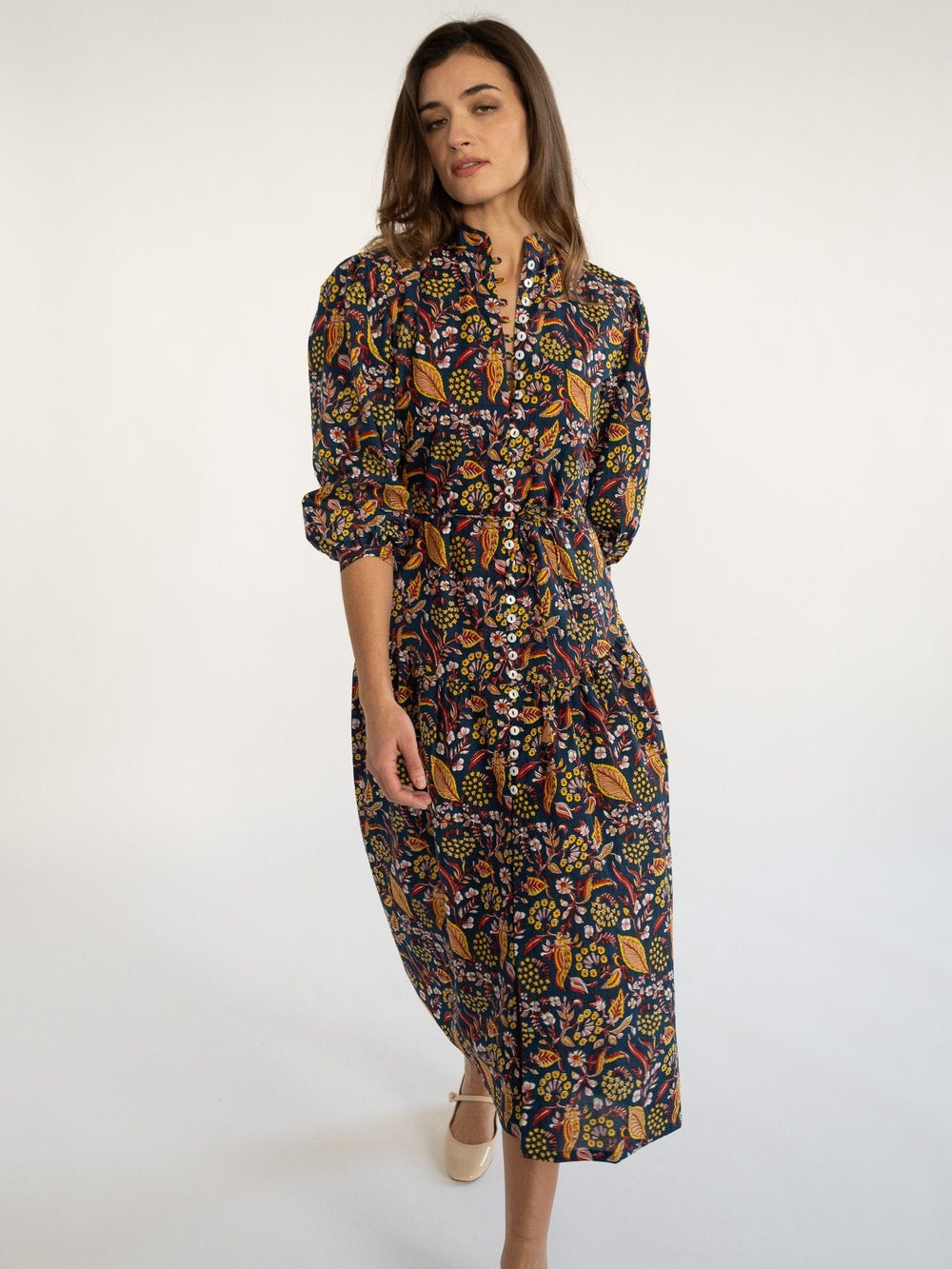 Allegra Dress in Star Floral