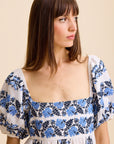 MILLE Clothing Kaiya Dress in Santorini Embroidery