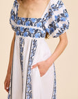 MILLE Clothing Kaiya Dress in Santorini Embroidery