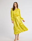 MILLE Clothing Kasia Skirt in Citron