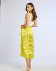 MILLE Clothing Kasia Skirt in Citron