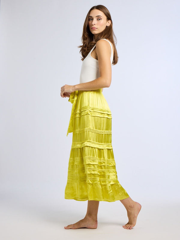 Kasia Skirt in Citron — view 6