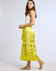 MILLE Clothing Kasia Skirt in Citron