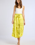 MILLE Clothing Kasia Skirt in Citron
