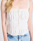 MILLE Clothing Keira Top in White