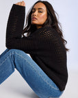 MILLE Clothing Kitty Pullover in Black