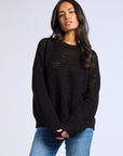 MILLE Clothing Kitty Pullover in Black