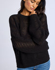 MILLE Clothing Kitty Pullover in Black
