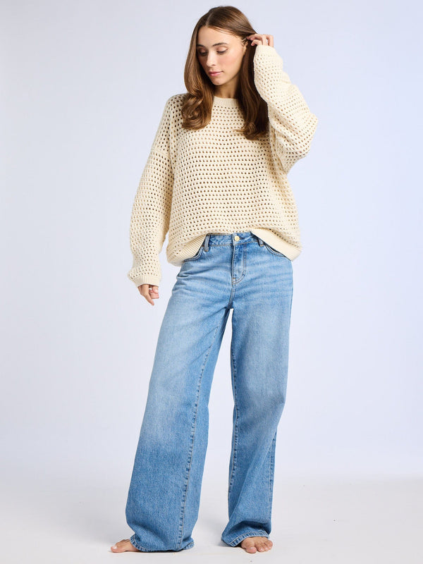 Kitty Pullover in Ivory — view 10