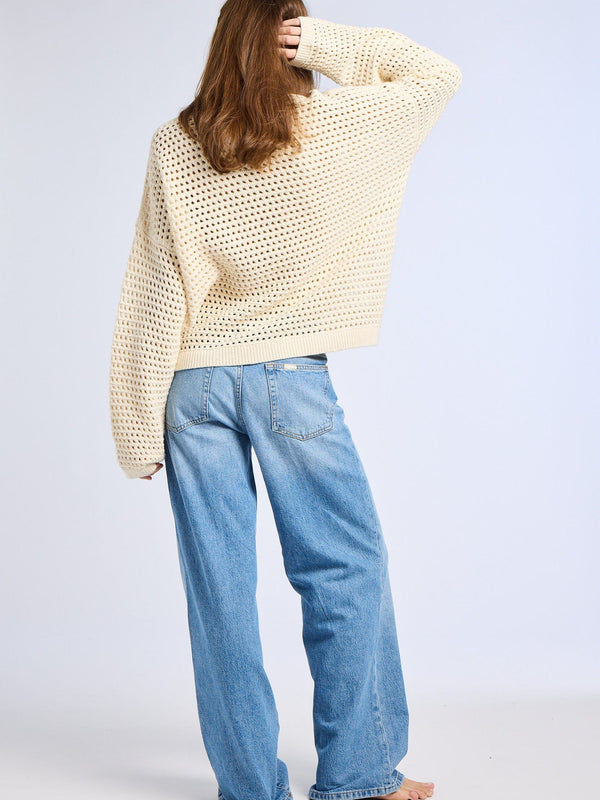 Kitty Pullover in Ivory — view 7