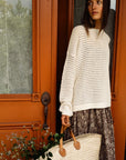 MILLE Clothing Kitty Pullover in Ivory
