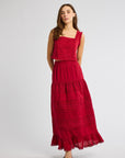MILLE Clothing Leni Skirt in Cherry Lace