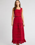 MILLE Clothing Leni Skirt in Cherry Lace