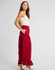 MILLE Clothing Leni Skirt in Cherry Lace