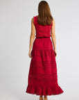 MILLE Clothing Leni Skirt in Cherry Lace