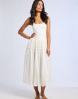 MILLE Clothing Leonie Skirt in White Eyelet
