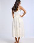 MILLE Clothing Leonie Skirt in White Eyelet