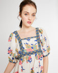 MILLE Clothing Liesl Dress in Persian Rose