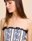 MILLE Clothing Liliana Dress in Santorini Embroidery