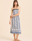 MILLE Clothing Liliana Dress in Santorini Embroidery