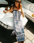 MILLE Clothing Liliana Dress in Santorini Embroidery