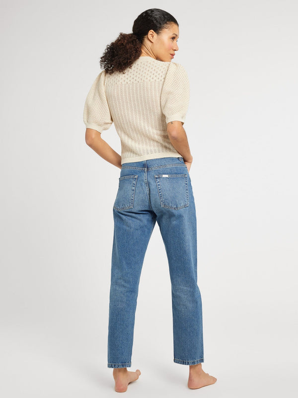 Lola Pullover in Ivory — view 5
