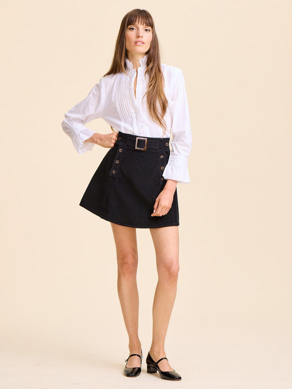 Lorelei Skirt in Black Cord — view 6