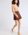 MILLE Clothing Lorelei Skirt in Coffee Cord