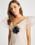 MILLE Clothing Lucie Dress in Organza Dot