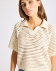MILLE Clothing Mabel Henley in Ivory