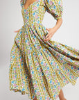 MILLE Clothing Maja Dress in Alain Stripe