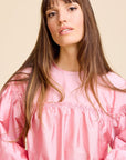 MILLE Clothing Mara Dress in Peony Taffeta