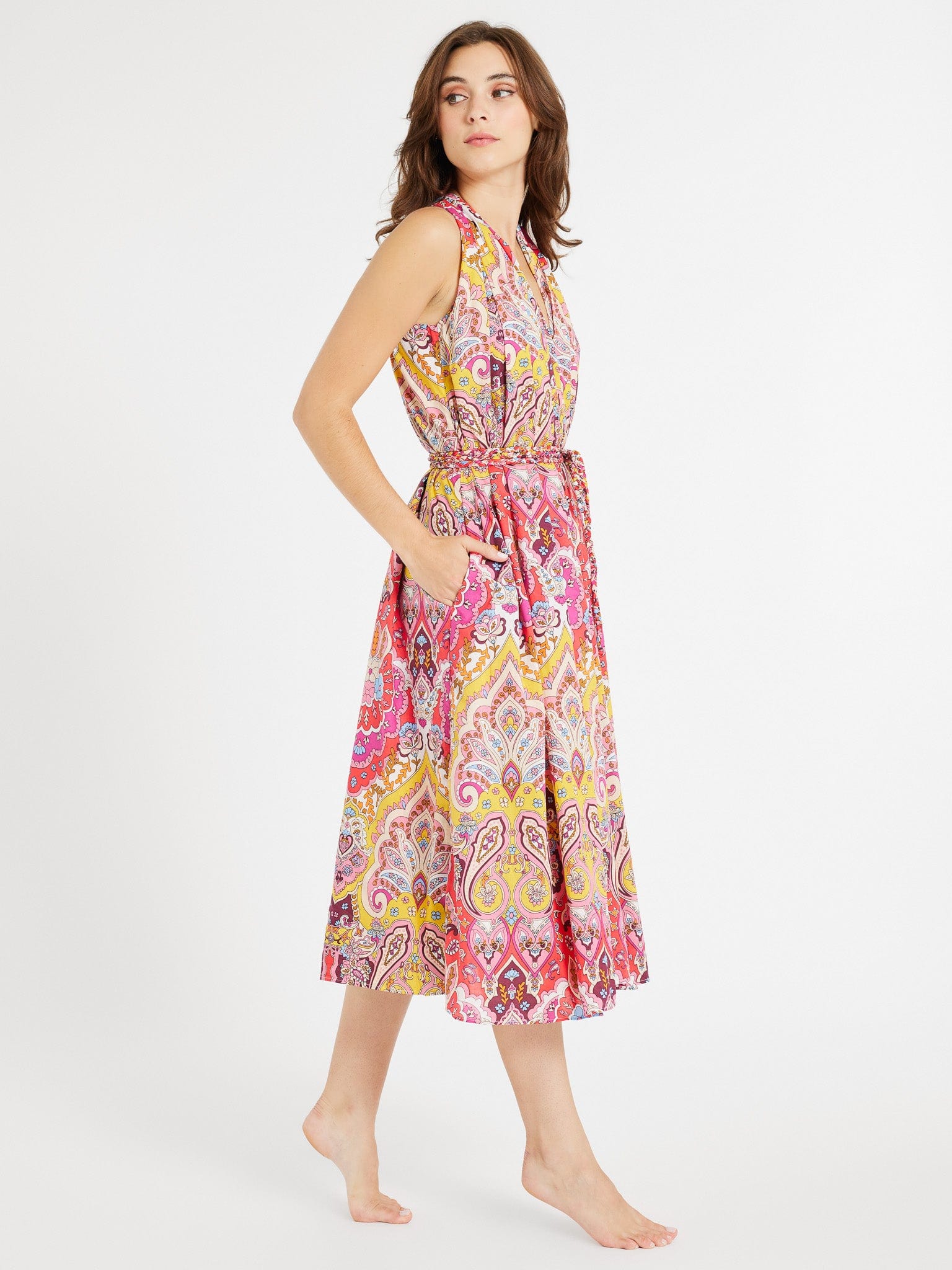 MILLE Clothing Marilyn Dress in Zanzibar