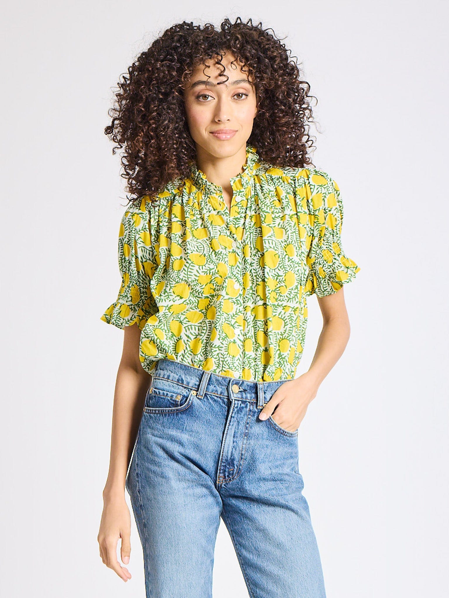 Marnie Top in Lemons – MILLE